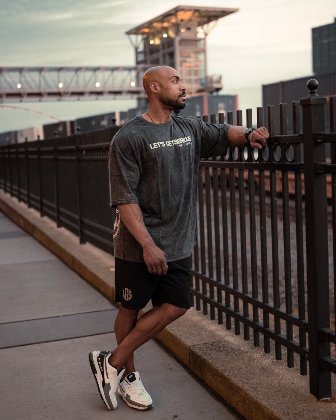 Serious For Jesus 2 Timothy 4:7 Oversized Tee