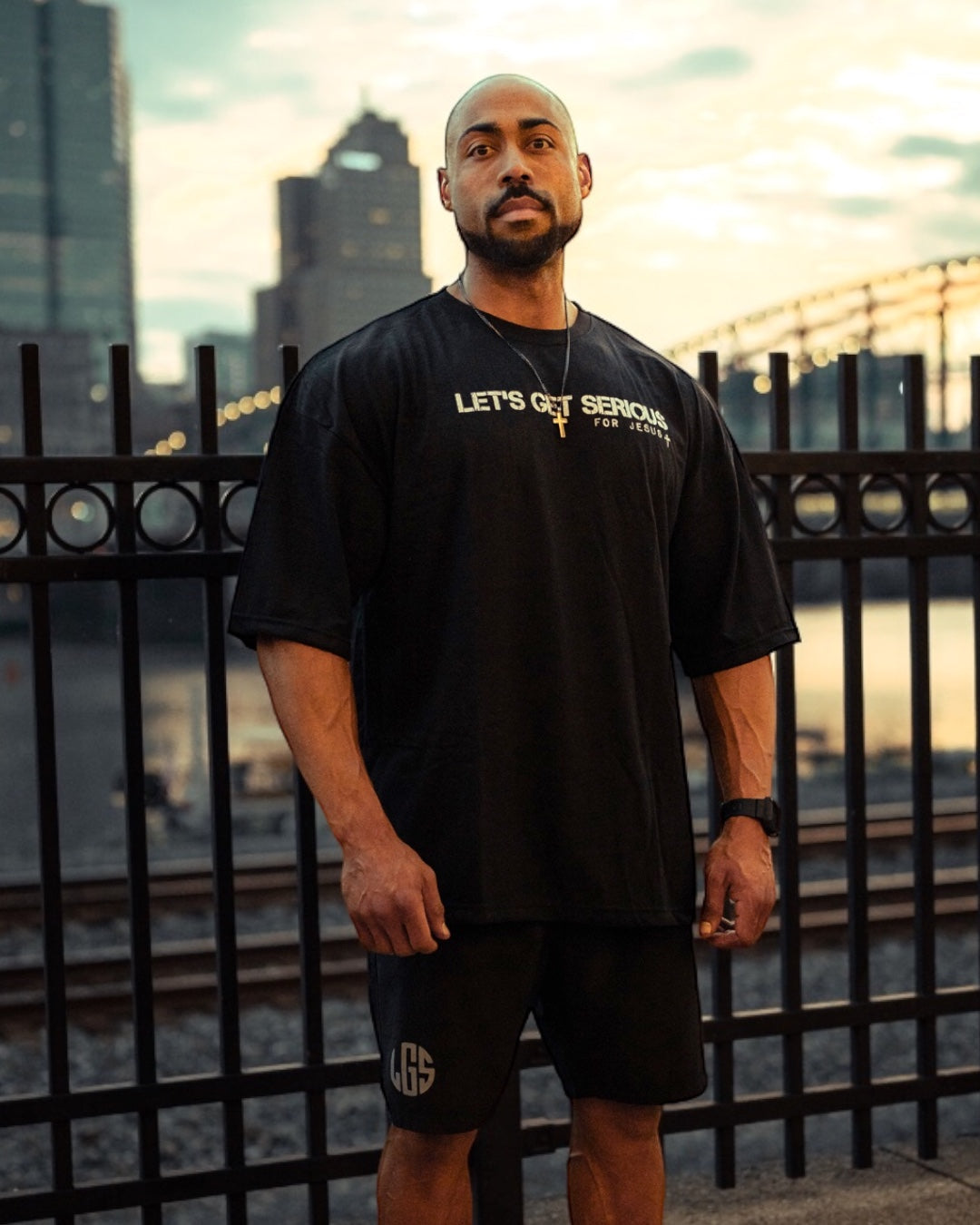 Serious For Jesus 2 Timothy 4:7 Oversized Tee