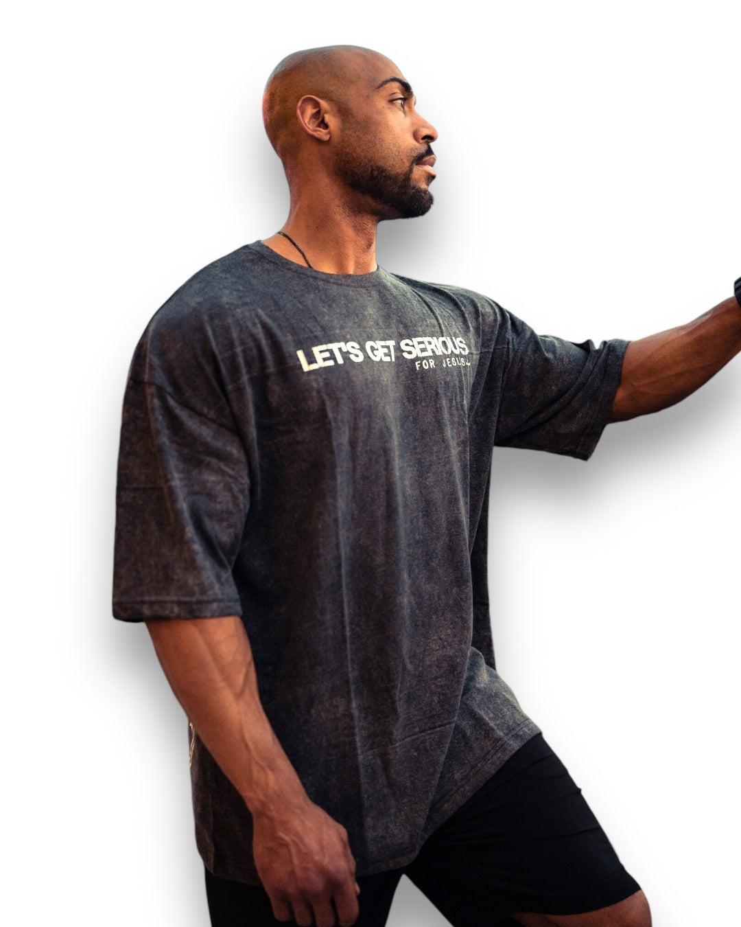 Serious For Jesus 2 Timothy 4:7 Oversized Tee